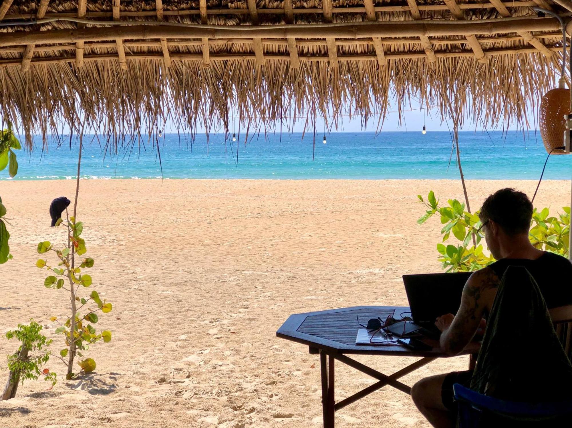 Robinson Beach Bungalow Vinh Hoa 外观 照片